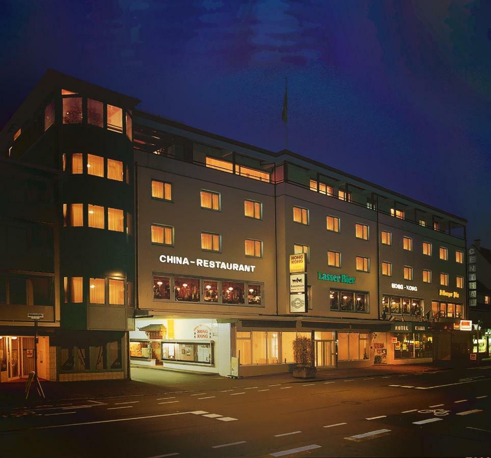 Hotel Central Weil am Rhein Bagian luar foto